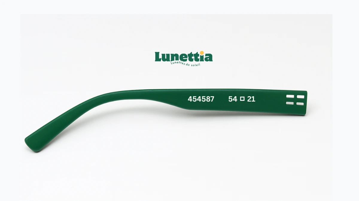 dimensions des lunettes