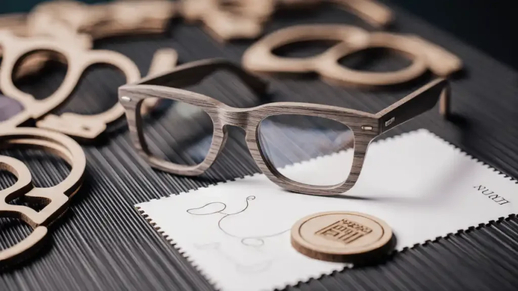 fabrication de lunettes polissage