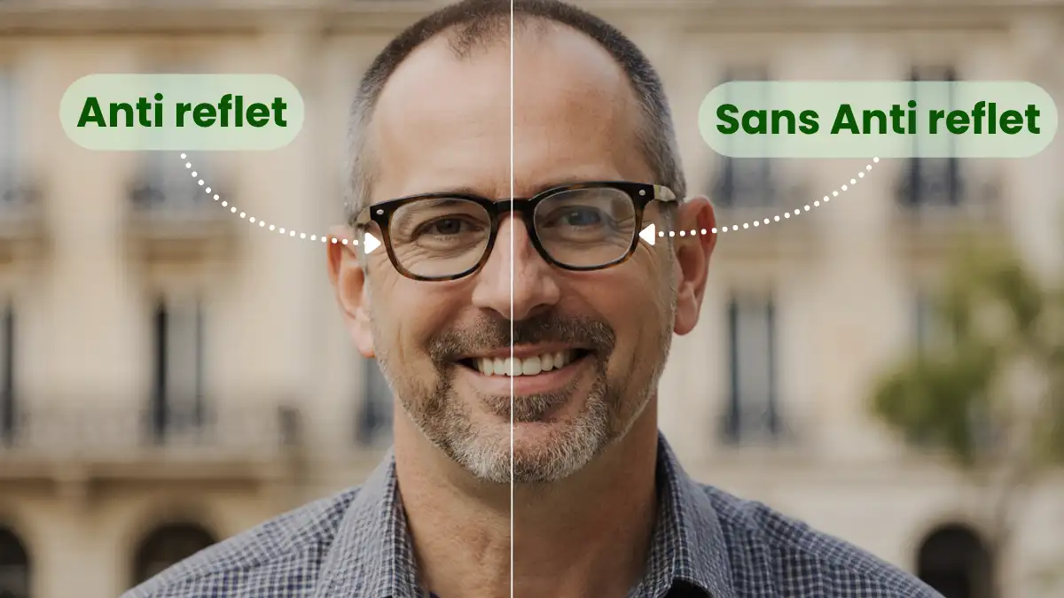 lunette anti reflet