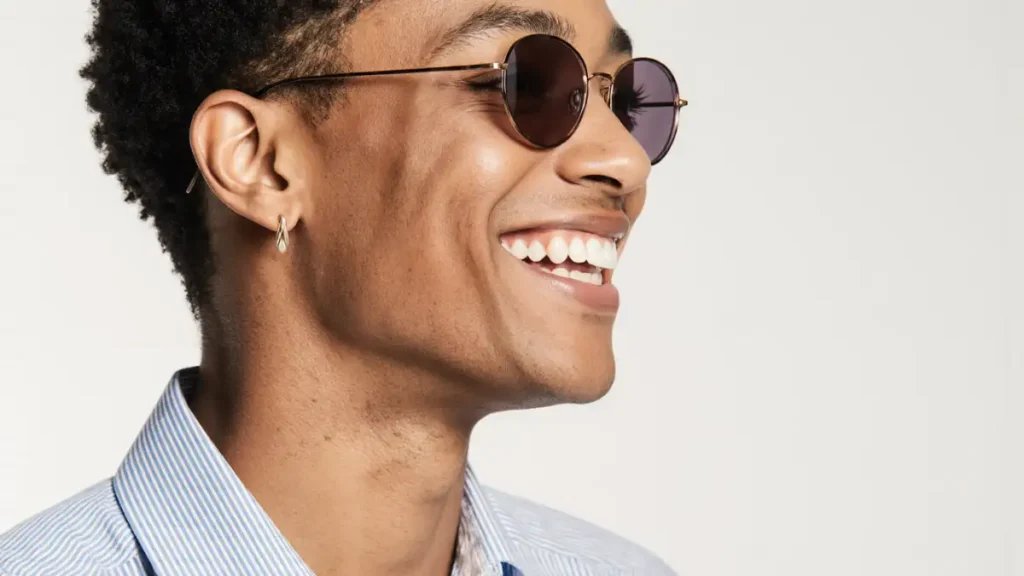 lunettes ovales look classique