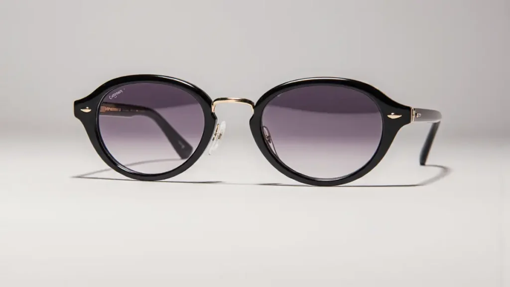 lunettes ovales style retro