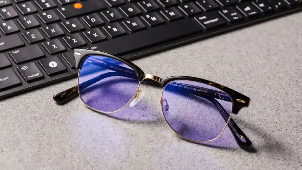 lunettes anti lumiere bleue ecrans ordinateur