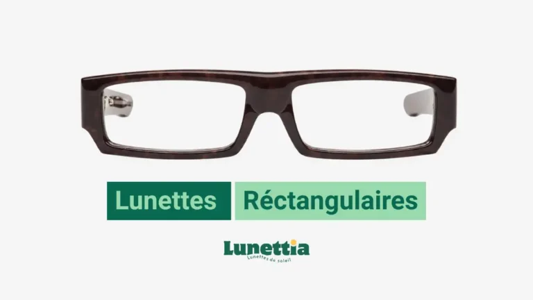 lunettes réctangulaires